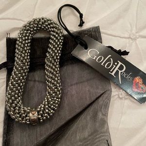 Stainless steel stretchy bracelet